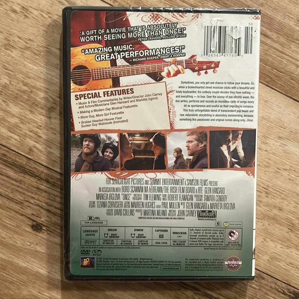 📀 NWT Once (2007) DVD - Picture 2 of 3